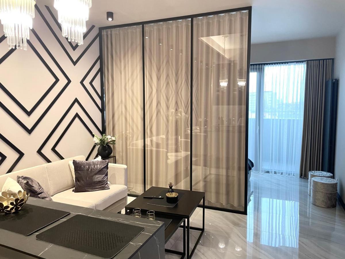 Apartament Elegance Hanza Tower Szczecin Kültér fotó